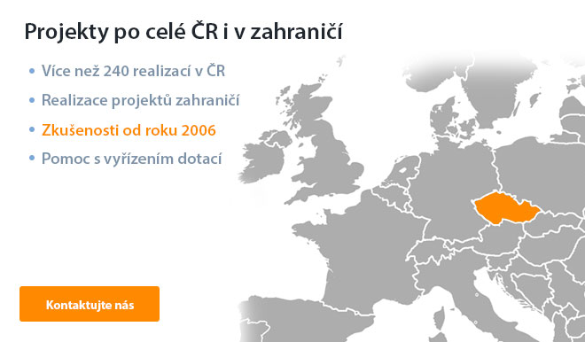 Projekty po celé ČR i v EU